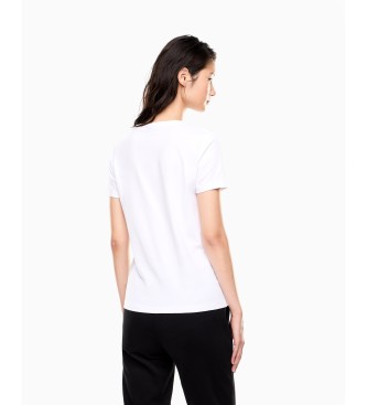 EA7 T-shirt Train Logo Series bianco
