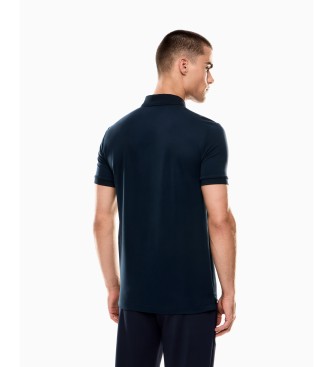 EA7 Lux Identity marine modal poloshirt