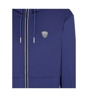 EA7 Bluza Train Premium Shield granatowa