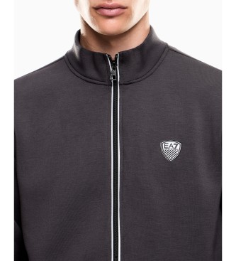 EA7 Premium Shield T-shirt grijs