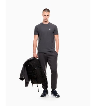 EA7 Premium Shield T-shirt dark grey