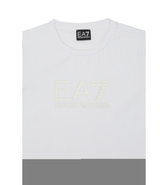 EA7 Train Shiny dress white