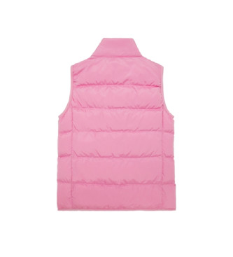 EA7 Roze glanzend vest