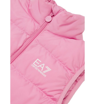 EA7 Roze glanzend vest