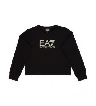 EA7 Pełny dres Błyszczące legginsy czarny