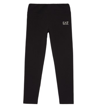 EA7 Pełny dres Błyszczące legginsy czarny