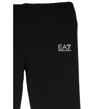 EA7 Voller Trainingsanzug Shiny Leggings schwarz