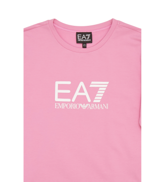 EA7 Camiseta Train Shiny rosa