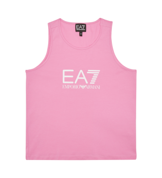 EA7 Trein Glimmend roze T-shirt