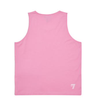 EA7 Camiseta Train Shiny rosa