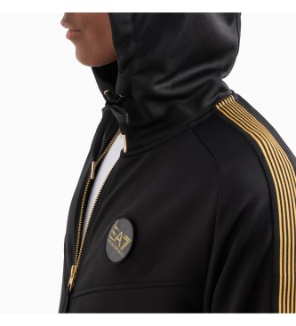 EA7 Soccer hoodie black