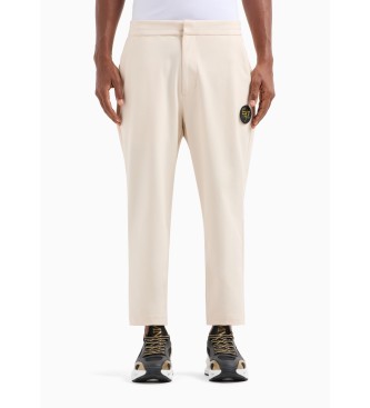 EA7 Pantalon beige Train Soccer