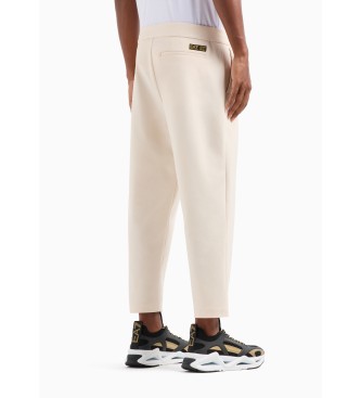 EA7 Pantalon beige Train Soccer