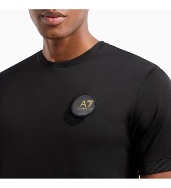 EA7 Fuball-T-Shirt 20Th schwarz