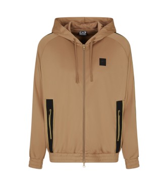 EA7 Sweat-shirt Train Soccer marron