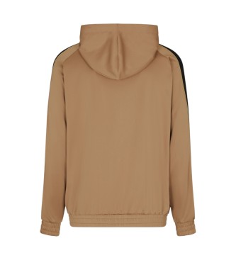 EA7 Sweat-shirt Train Soccer marron