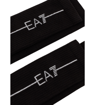EA7 Pack 2 Pares de Calcetines Train negro
