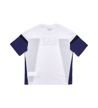 EA7 Train Summer Block Series T-shirt blanc