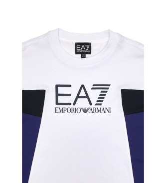 EA7 Train Summer Block Series T-shirt blanc