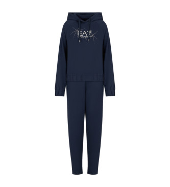 EA7 Tracksuit Strass navy