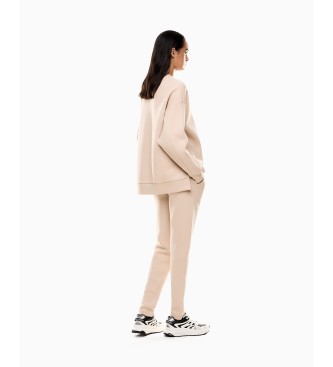 EA7 Logo Series beige st