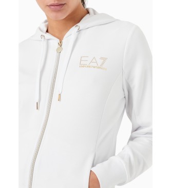 EA7 Tekaška obleka Evolution bela