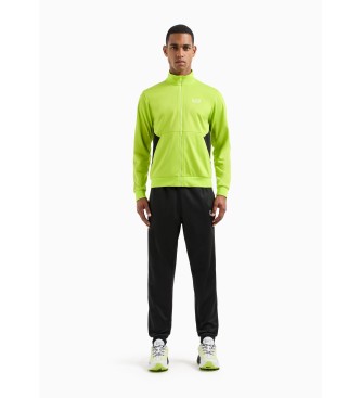 EA7 Tracksuit Visibility in recycled fabric ASV green