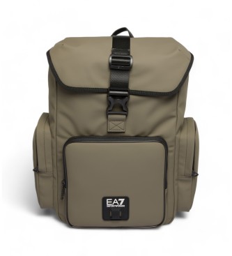 EA7 Brauner Tech-Rucksack