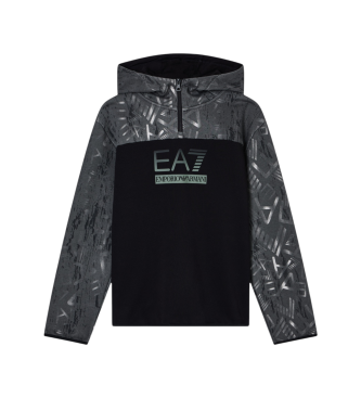 EA7 Sudadera Coft negro