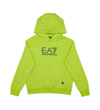 EA7 Sweat-shirt vert visibilit