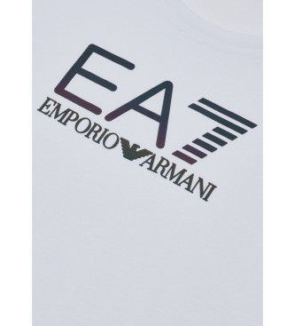 EA7 Koszulka Visibility w kolorze białym