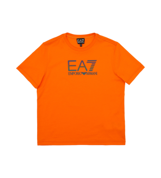 EA7 Synligheds-T-shirt orange