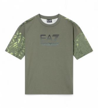 EA7 Train Visibility Graphic T-shirt gr�n