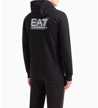 EA7 Sichtbarkeit Sweatshirt schwarz
