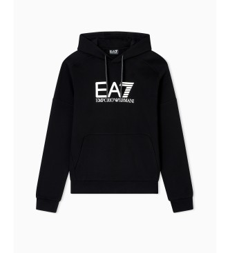 EA7 Visibility Kapuzensweatshirt schwarz