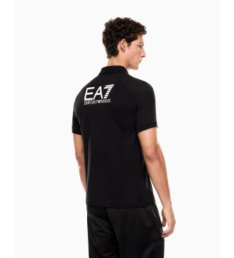 EA7 Camisa p�lo Visibility Stretch preta