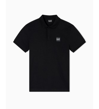 EA7 Camisa p�lo Visibility Stretch preta