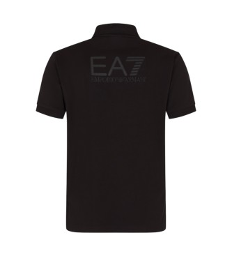 EA7 Camisa p�lo Visibility Stretch preta