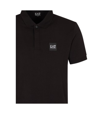 EA7 Camisa p�lo Visibility Stretch preta
