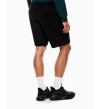 EA7 Visibility cotton bermuda shorts black