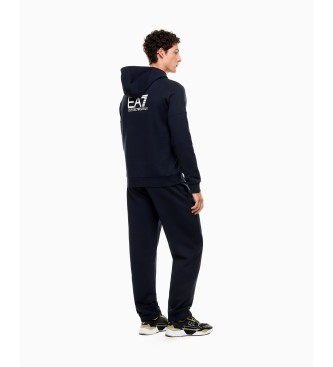 EA7 Tuta da ginnastica blu navy ad alta visibilit
