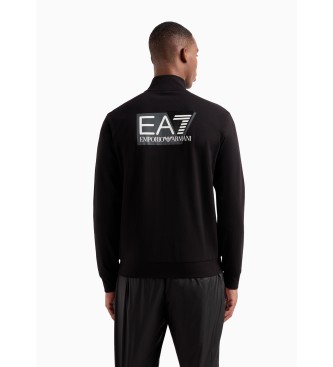 EA7 Osnovna majica Visibility Basic Sweatshirt črna