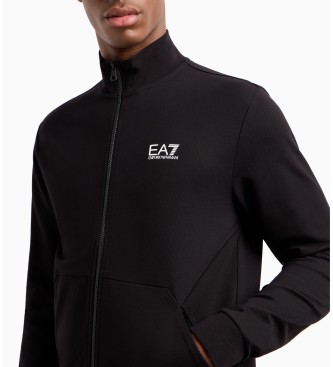 EA7 Osnovna majica Visibility Basic Sweatshirt črna