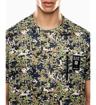 EA7 T-shirt de visibilit vert