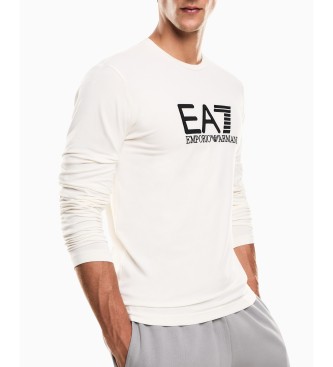 EA7 T-shirt Marca Off-white