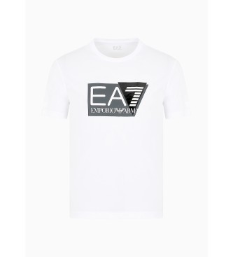 EA7 T-shirt Visibility blanc