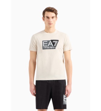 EA7 T-shirt visibilit beige