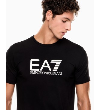 EA7 Koszulka Train Visibility w kolorze czarnym