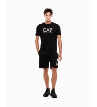 EA7 Koszulka Train Visibility w kolorze czarnym