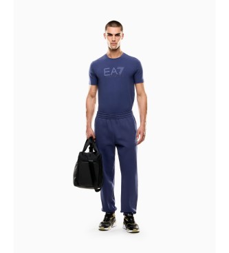 EA7 Stretch knitted Visibility T-shirt blue
